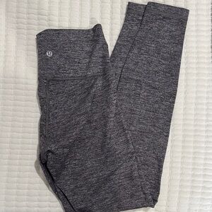 lululemon athletica Gray Heather High-Rise Leggings